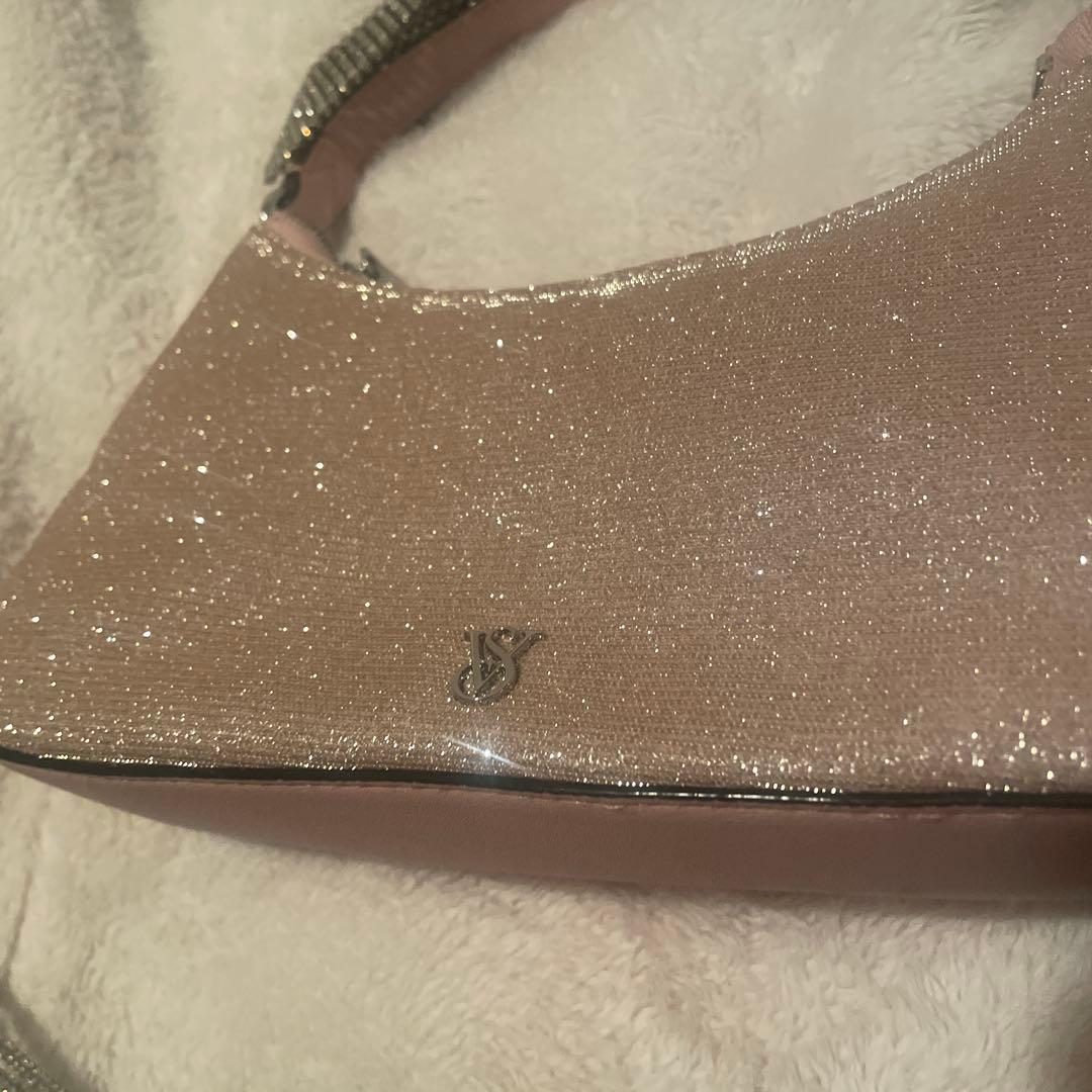 Victoria secretグリッター ピンク ショルダーバッグ