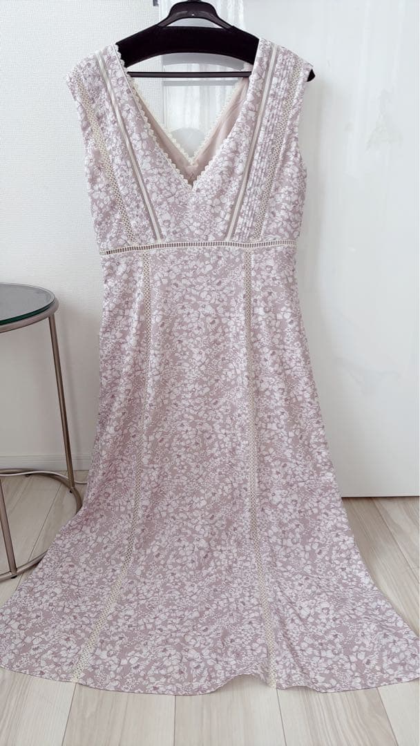 Herlipto Lace Trimmed Floral Dress sサイズ