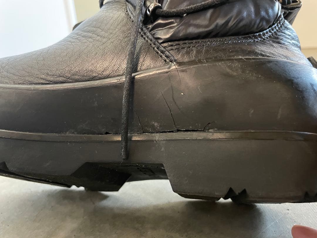 l*き様 モンクレール　ダウンブーツ