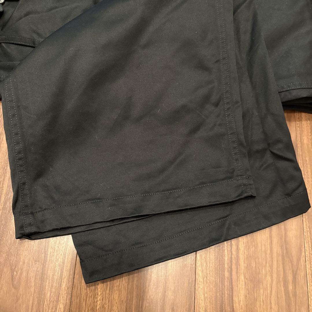 大幅に値下げ‼️ロドリリオン　ブラックサスペンダー付きワイドレッグサロペット