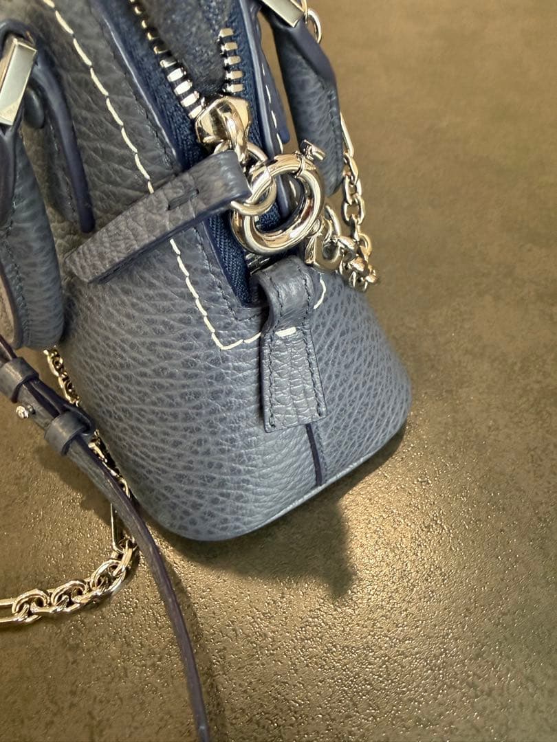 【ささこ】Maison Margiela 5AC ミニバック　ネイビー