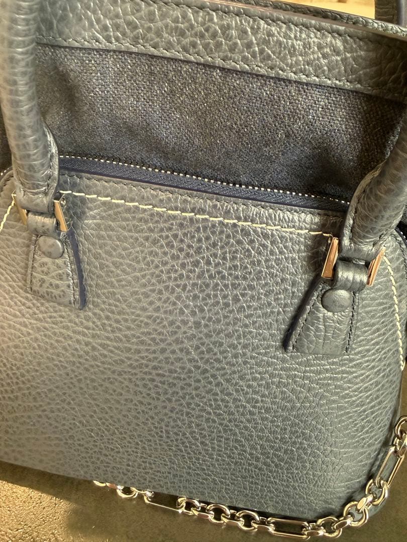 【ささこ】Maison Margiela 5AC ミニバック　ネイビー