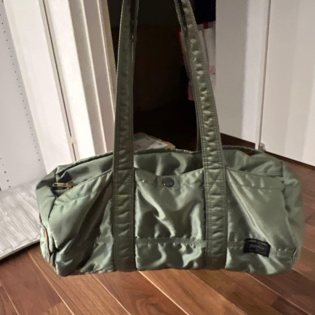 PORTER オリーブグリーン ミニドラムバッグ