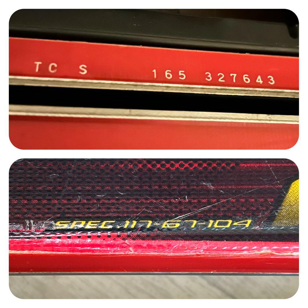 オガサカ TC SG 165㎝、ビンディング　MARKER RACE、ストック