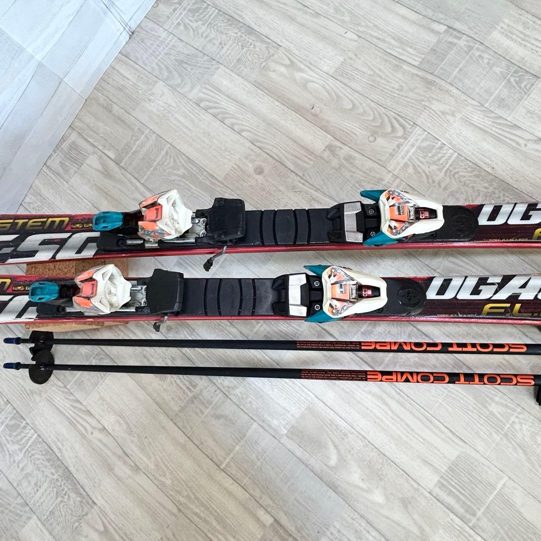 オガサカ TC SG 165㎝、ビンディング　MARKER RACE、ストック