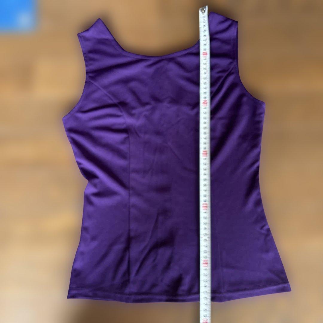 フラメンコ スカート 紫と花柄三点セットアップ