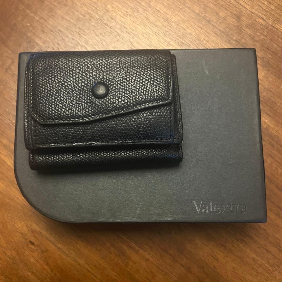 Valextra 3つ折り 財布 コンパクト パース 美品
