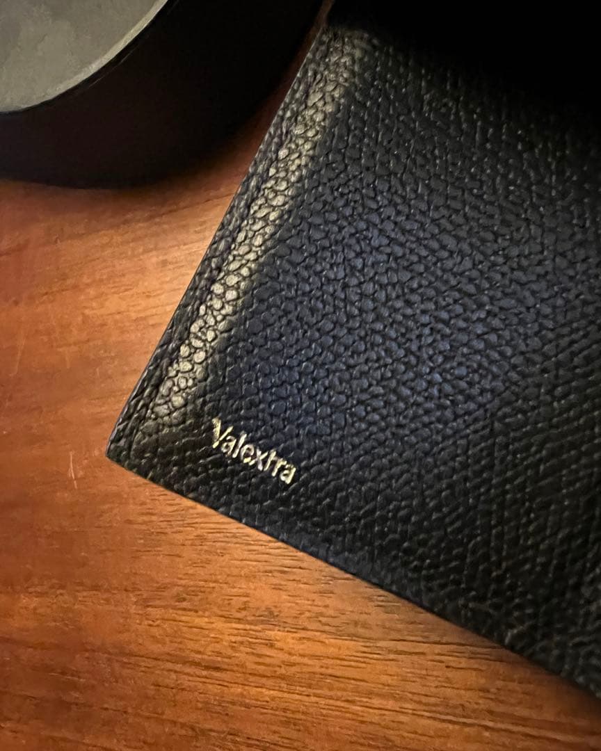 Valextra 3つ折り 財布 コンパクト パース 美品