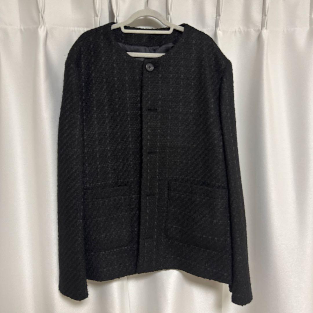 ジャケット・アウター MUSINSA ROUND NECK TWEED JACKET