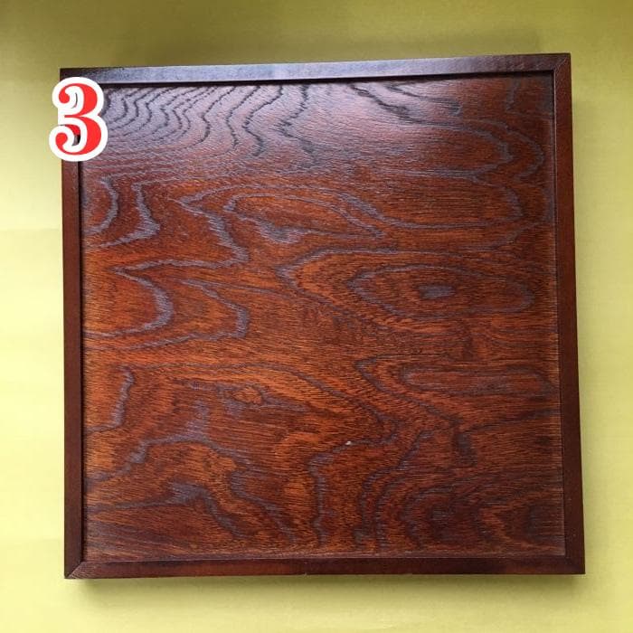 Y 長期保管 お盆 和風 和食器 会津塗 木製 漆器 まとめ売 正方形 8枚 S