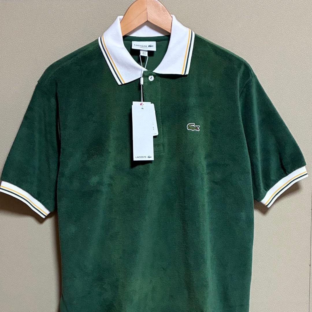 Lacoste グリーン ポロシャツ 新品タグ付き