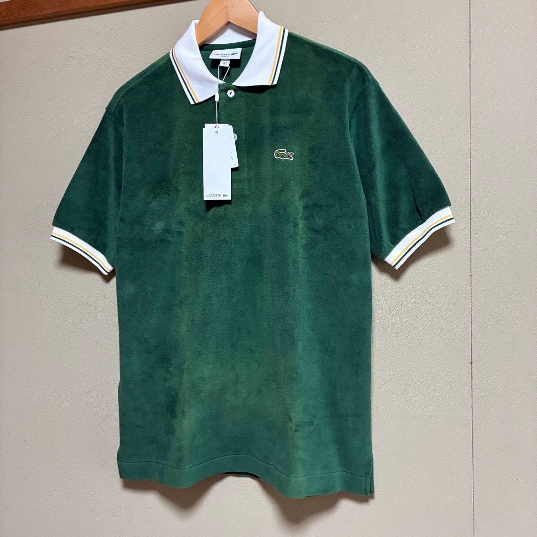 Lacoste グリーン ポロシャツ 新品タグ付き