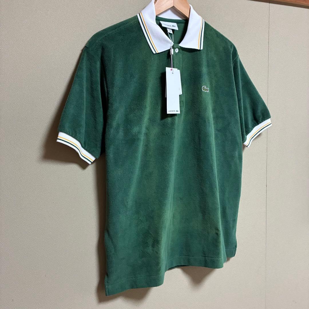 Lacoste グリーン ポロシャツ 新品タグ付き