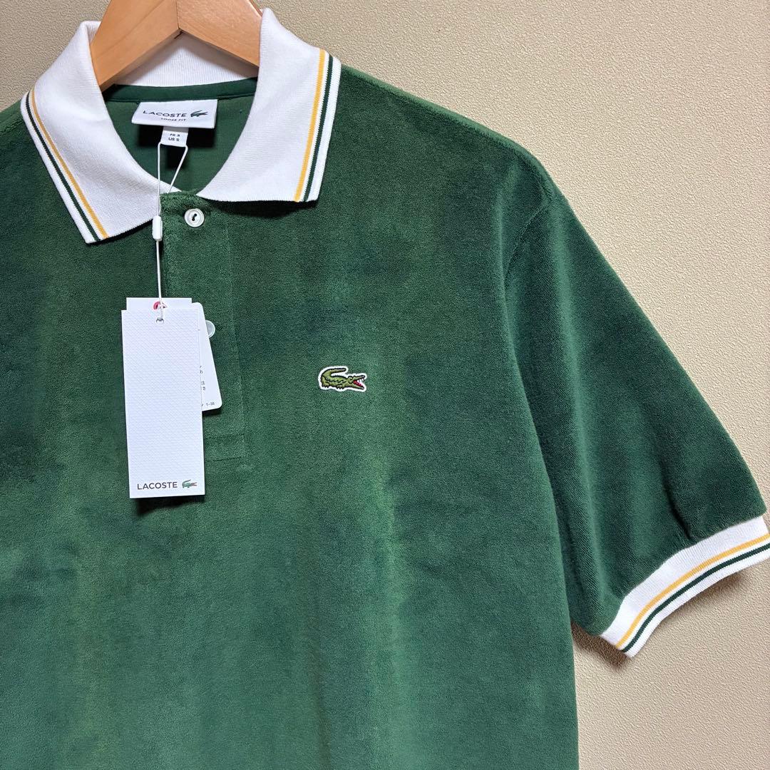 Lacoste グリーン ポロシャツ 新品タグ付き