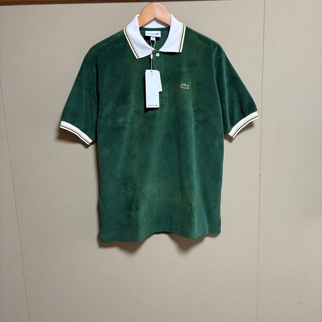Lacoste グリーン ポロシャツ 新品タグ付き