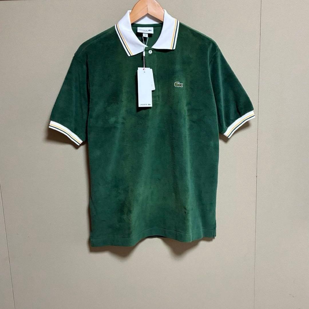 Lacoste グリーン ポロシャツ 新品タグ付き
