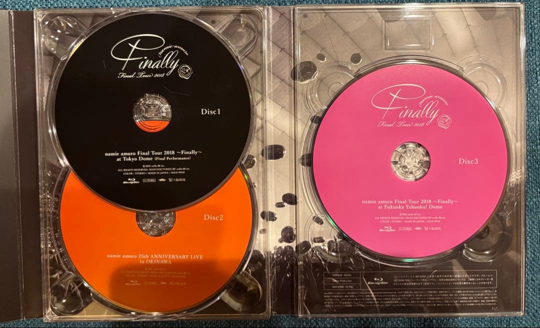 安室奈美恵Blu-ray 4組セット