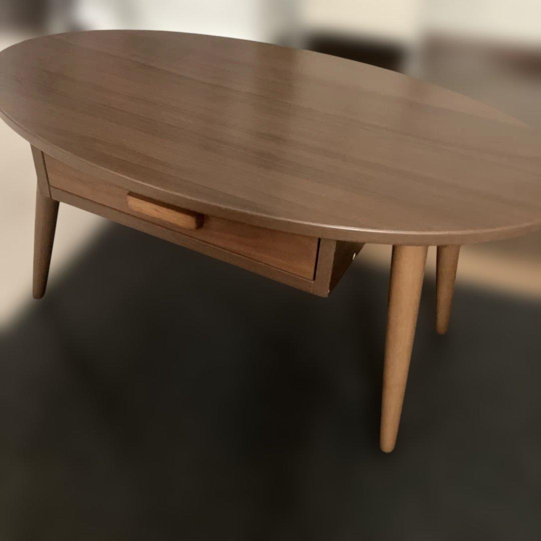 木製　ローテーブル