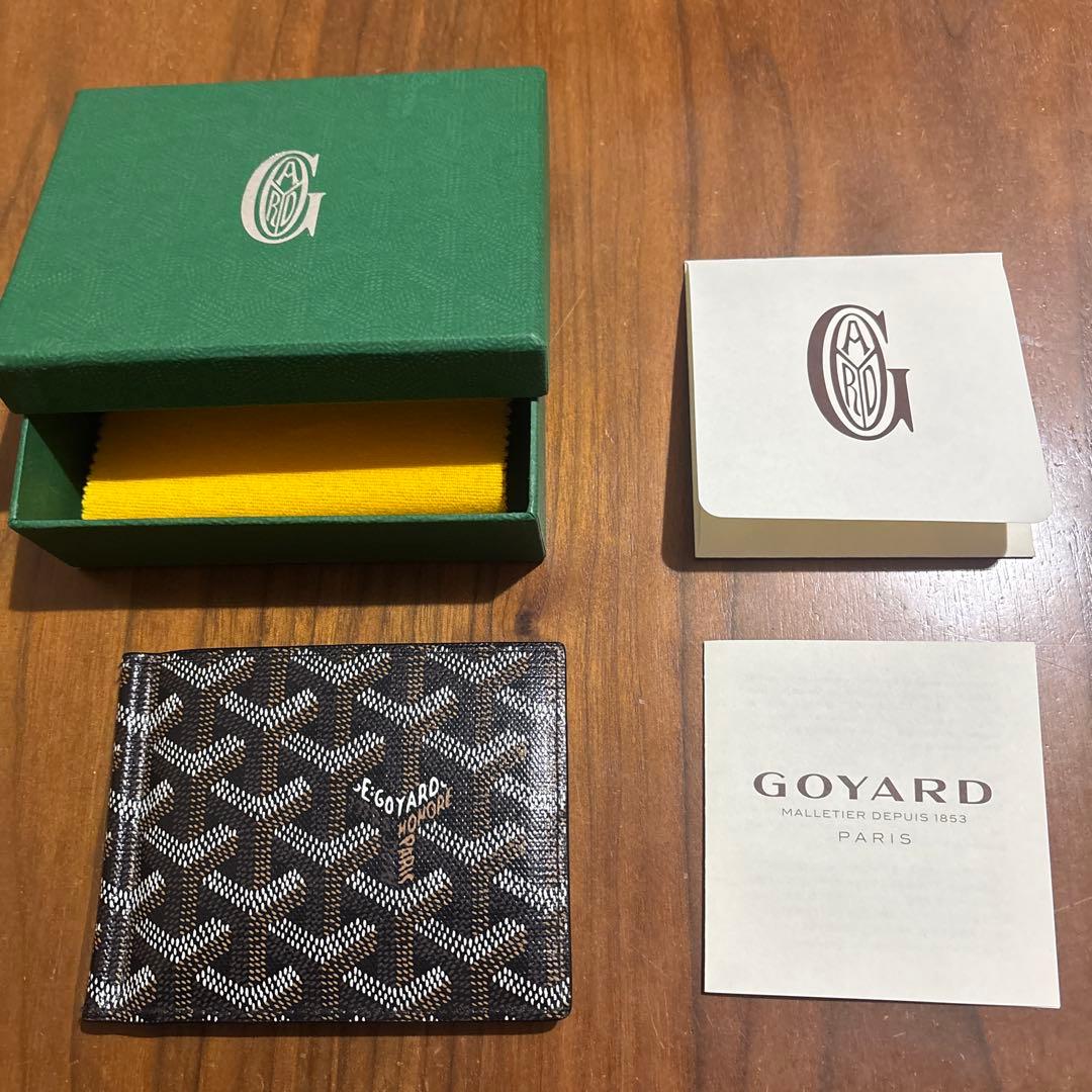 Goyard マネークリップ ブラウン