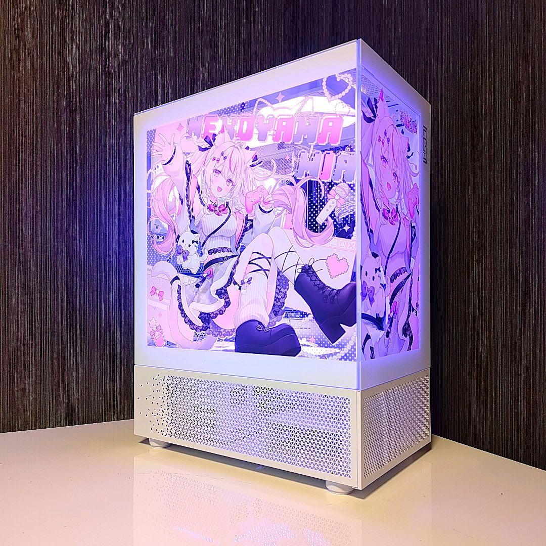 【猫山みあ×ELSAコラボケース ゲーミングPC】デスクトップ／キャラクター