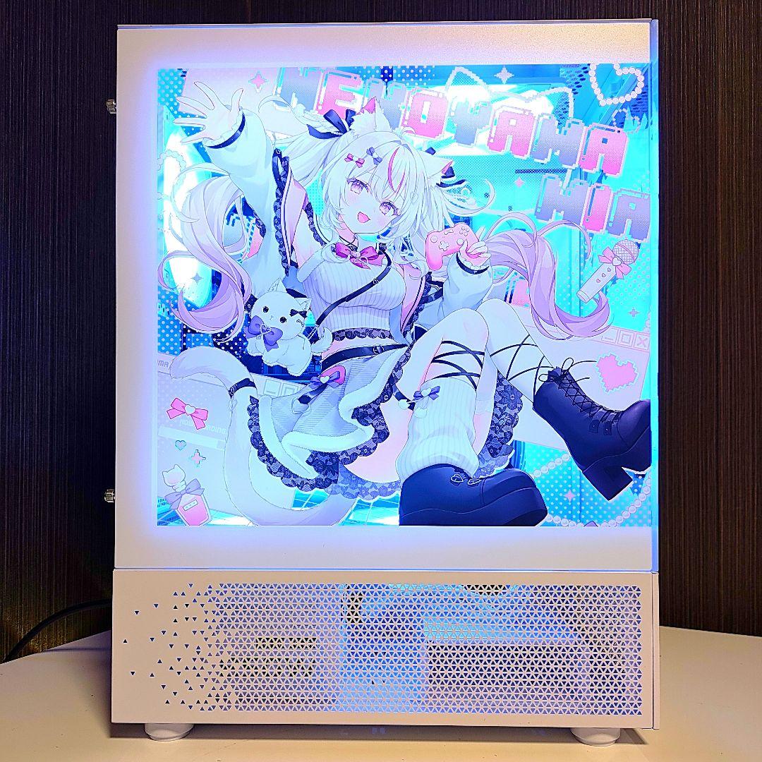 【猫山みあ×ELSAコラボケース ゲーミングPC】デスクトップ／キャラクター