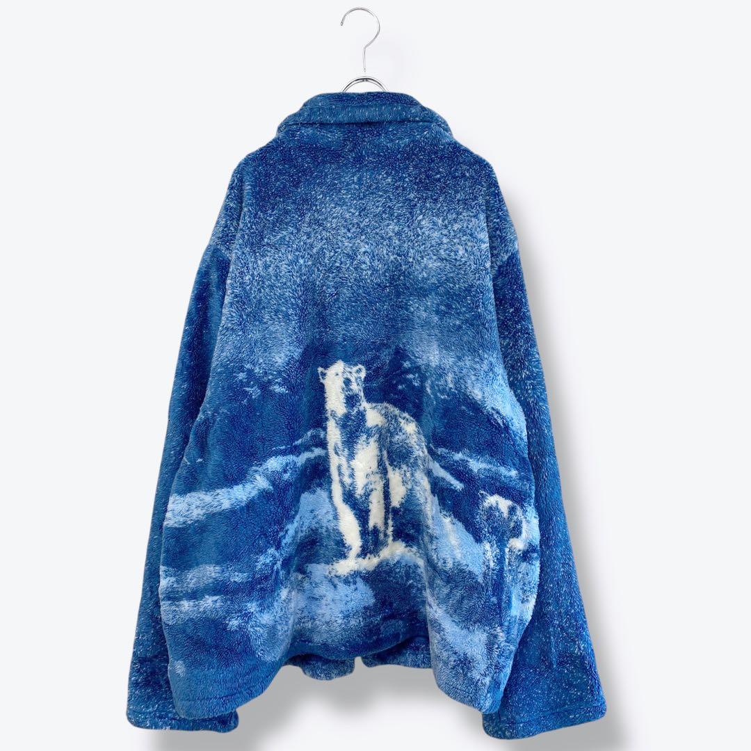 4点¥10,000 ビンテージ 古着 卸 レトロ 白熊柄 フリースジャケット