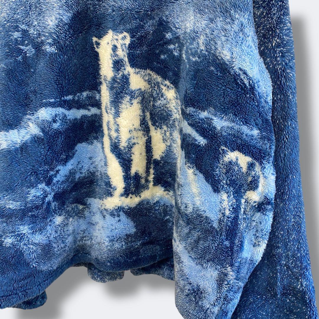 4点¥10,000 ビンテージ 古着 卸 レトロ 白熊柄 フリースジャケット