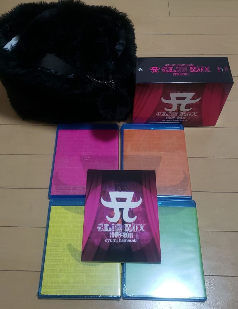 【美品】浜崎あゆみ CLIP BOX 1998-2011 限定　DVD ayu