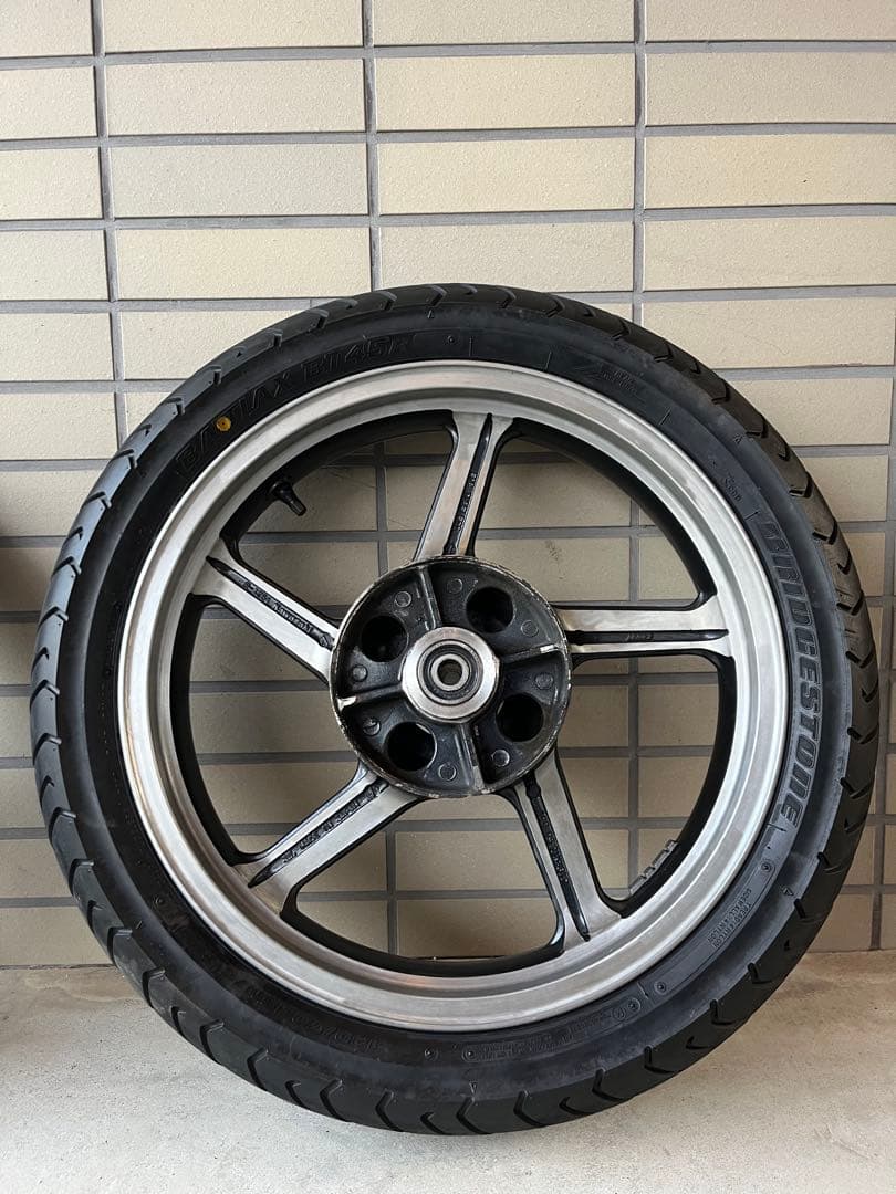 ゼファー400•550 純正前後キャストホイール