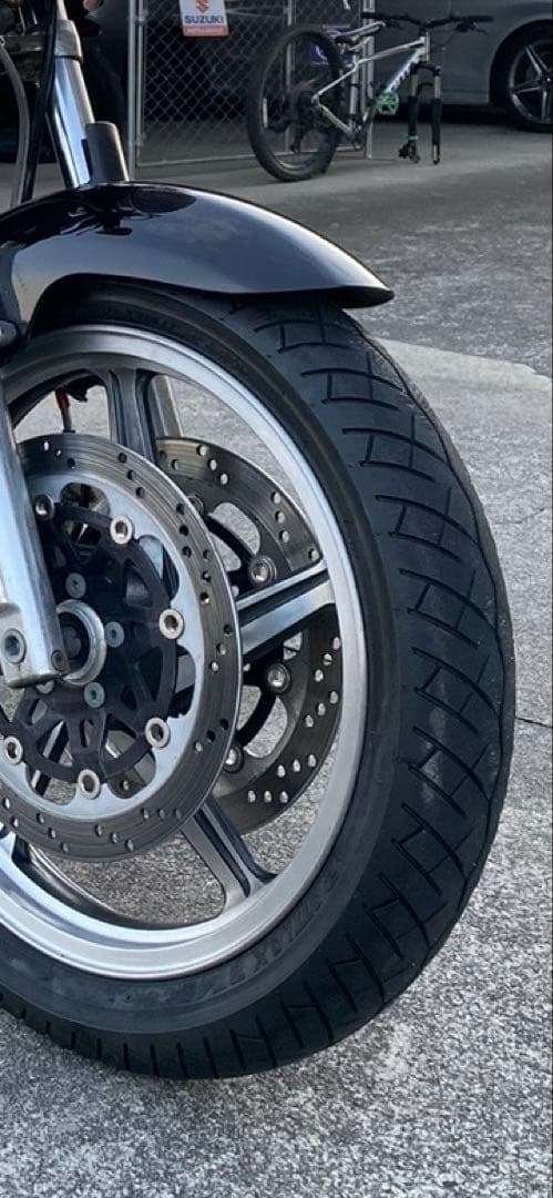 ゼファー400•550 純正前後キャストホイール