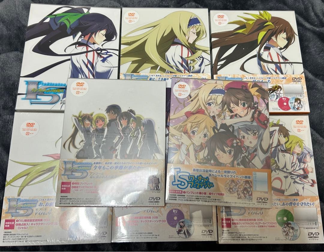 IS<インフィニット・ストラトス> 　DVD ワンオフフェス　セット売り