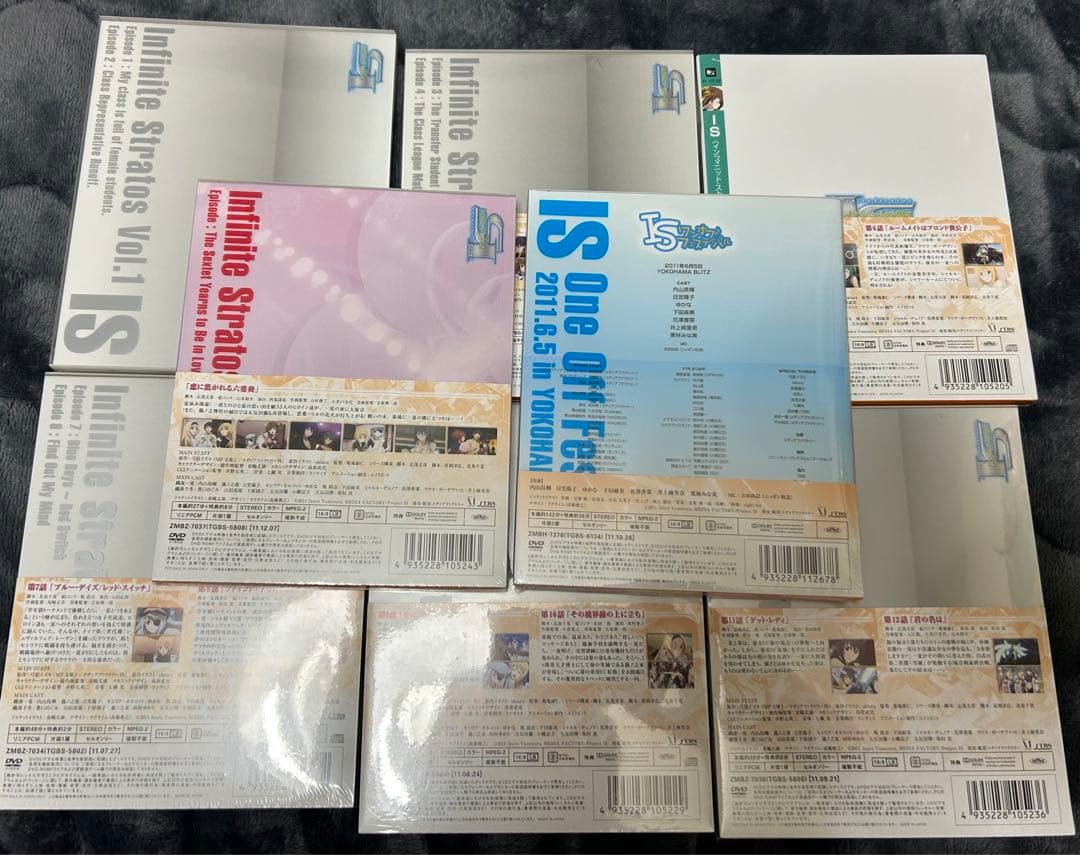IS<インフィニット・ストラトス> 　DVD ワンオフフェス　セット売り
