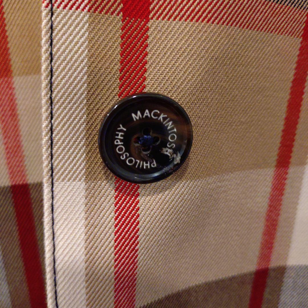 MACINTOSH PHILOSOPHY チェック柄コート