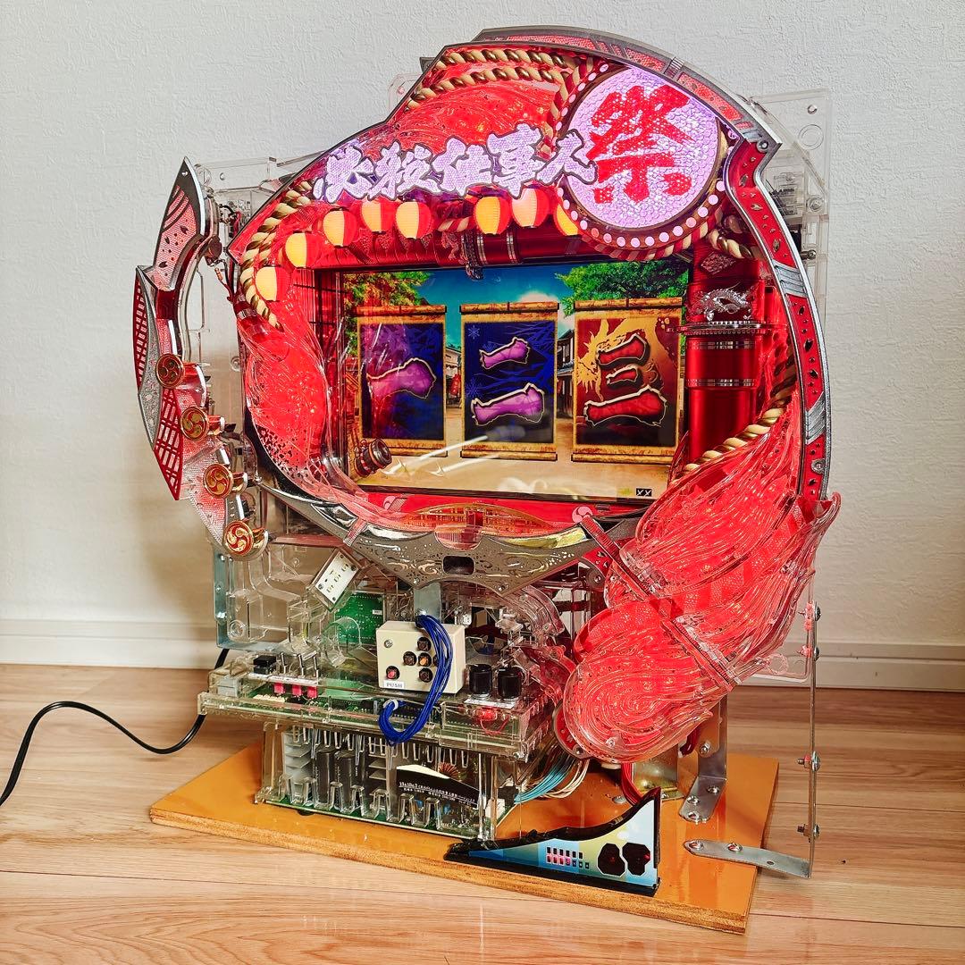 ✨希少レア✨ CRAぱちんこ必殺仕事人III 祭バージョン 卓上パチンコ 実機