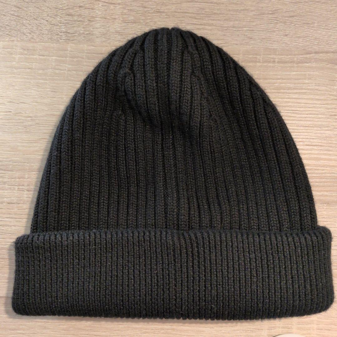 LOEWE ブラックニット帽