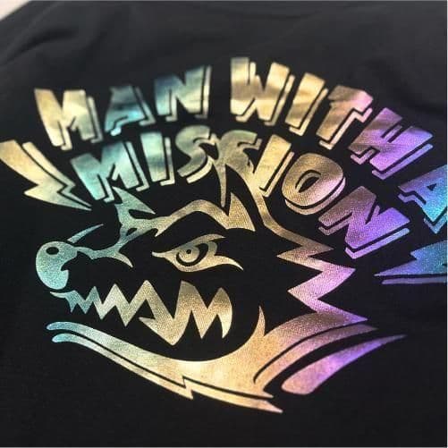 MAN WITH A MISSION ロンT XXL 黒 マンウィズ Tシャツ