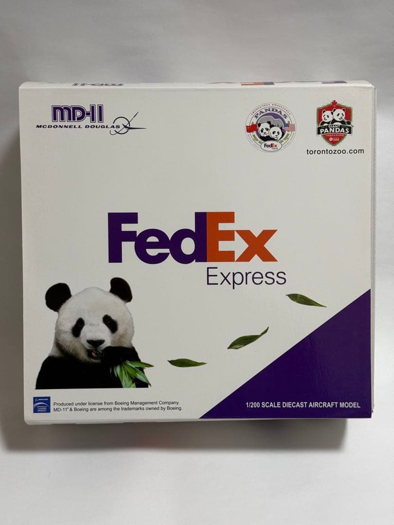 FedEx フェデックス MD-11 1/200