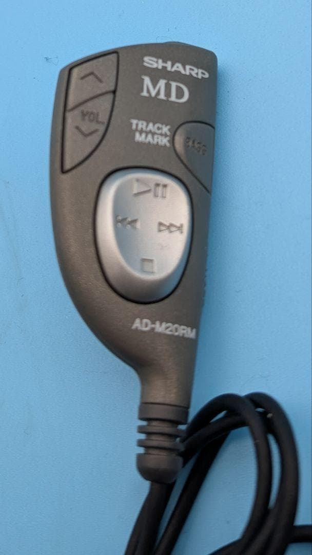 【動作確認済】日本製シャープ　SHARP MD-M20 MDポータブルレコーダー