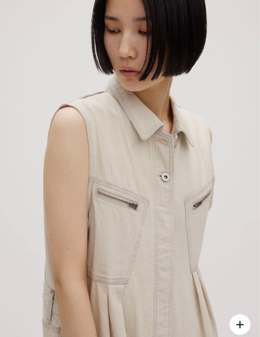 AMERI VINTAGE DENIM WIDE ROMPERS 新品未使用