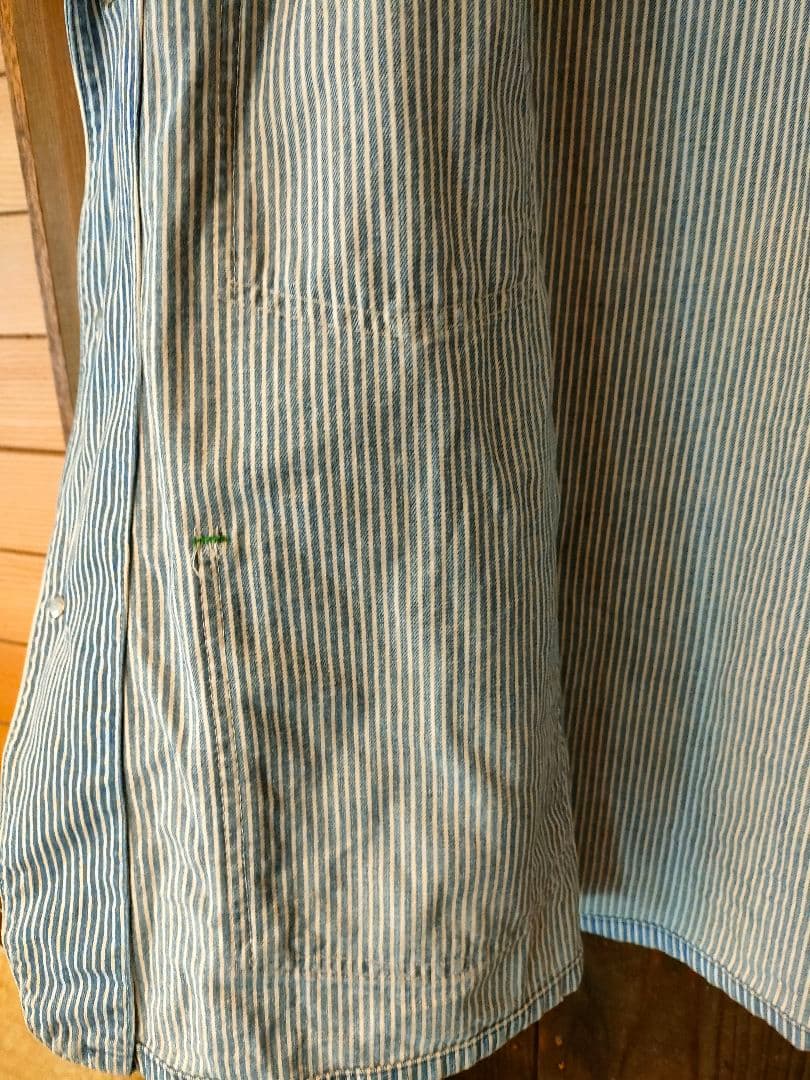 OshKosh B`Goshストライプ カバーオール