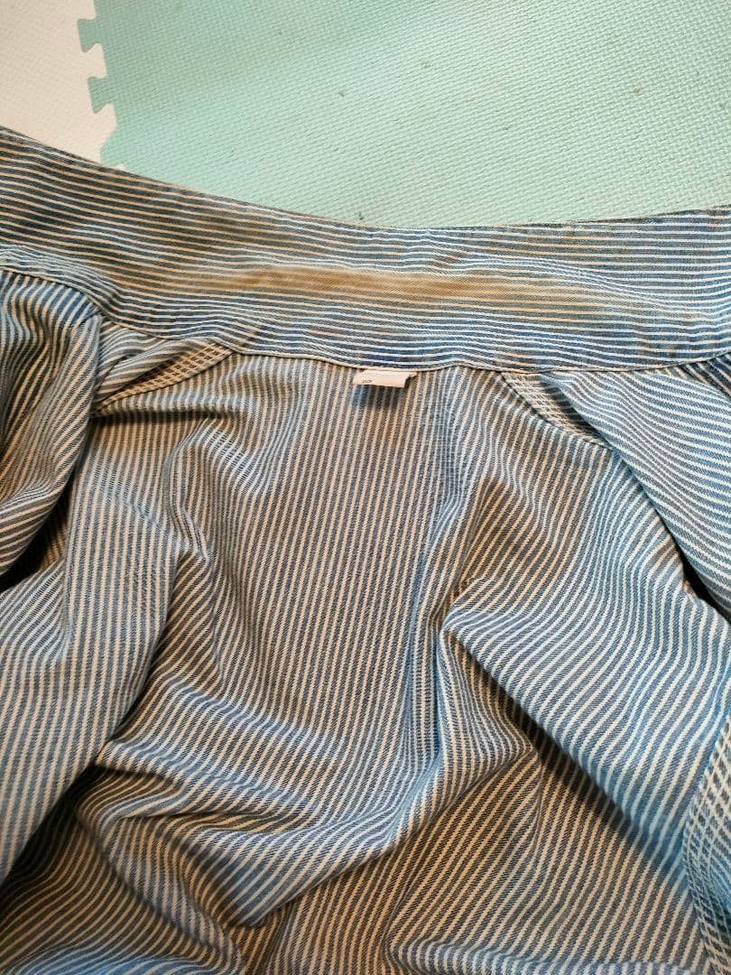 OshKosh B`Goshストライプ カバーオール