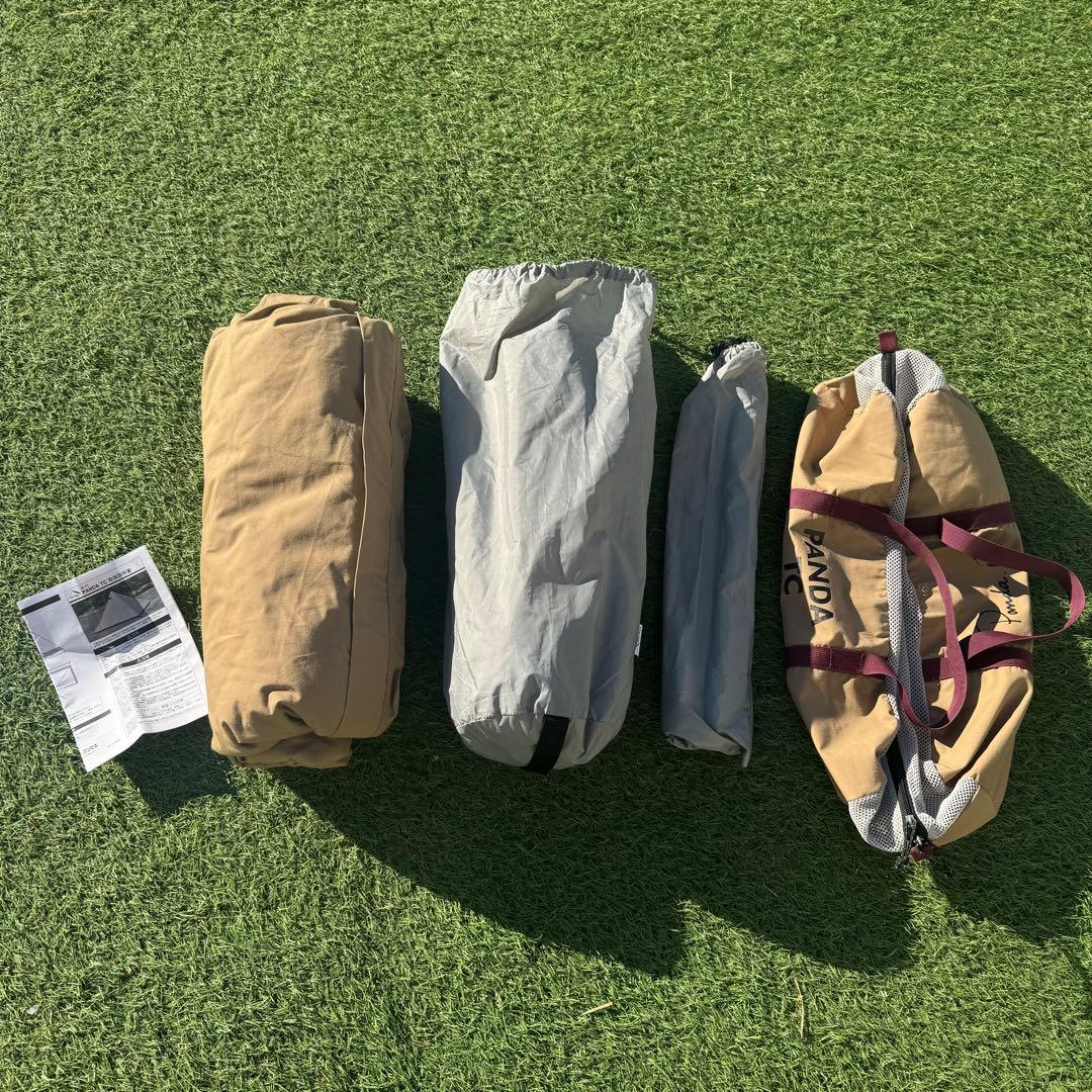美品　テンマクデザイン パンダTC インナーテント付き