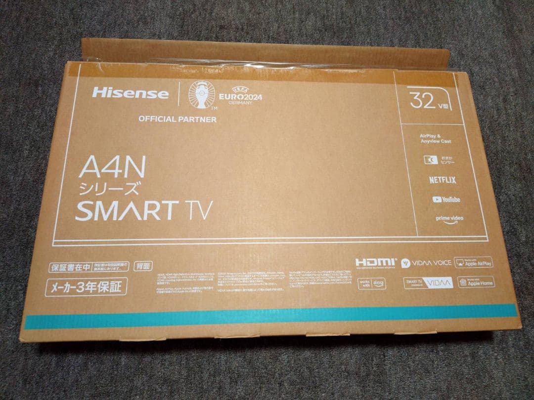 ハイセンス 32 フルハイビジョン液晶テレビ 32A4N Hisense