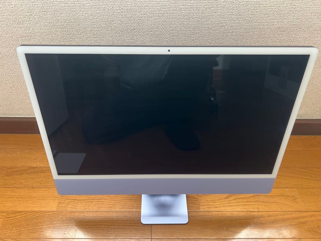 iMacパープル24インチ 8GB M1チップ 元箱あり梱包済