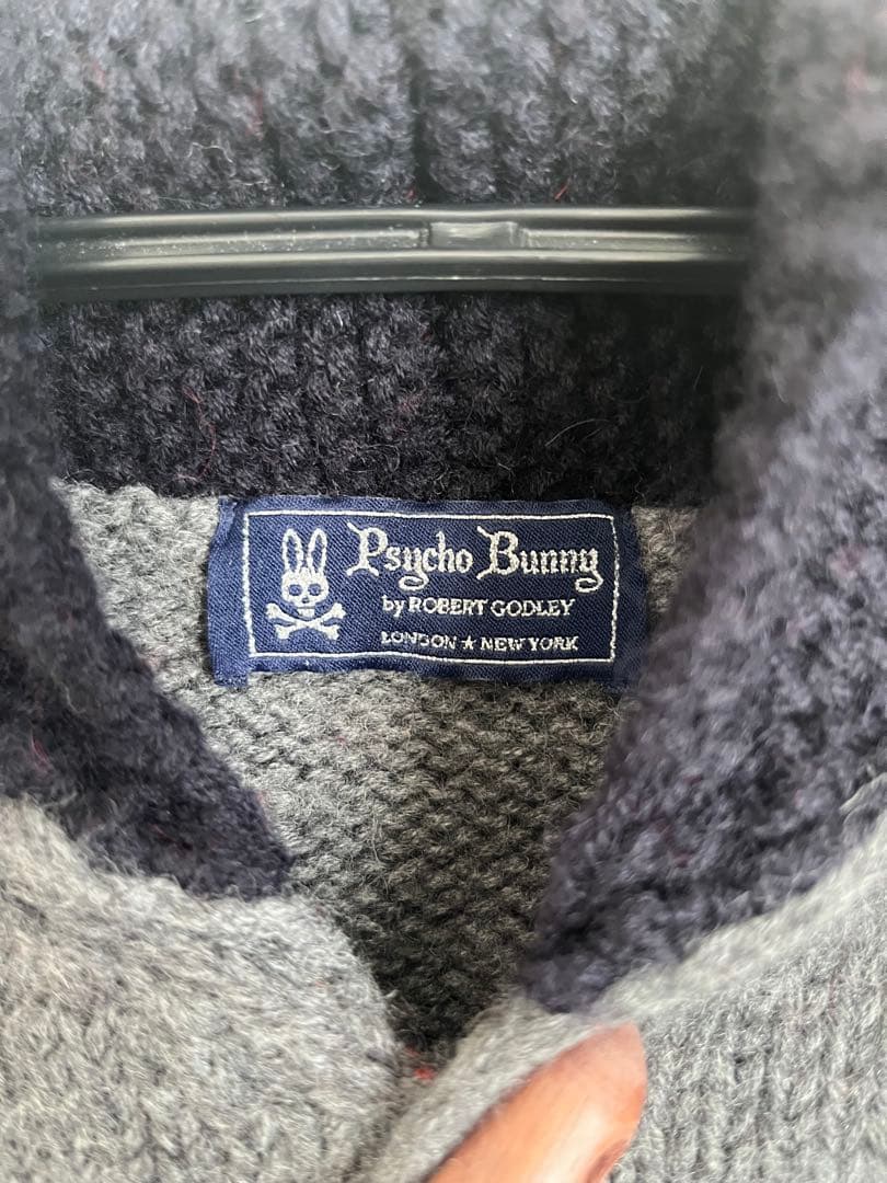 新品 Psycho Bunny サイコバニー ニットベスト L
