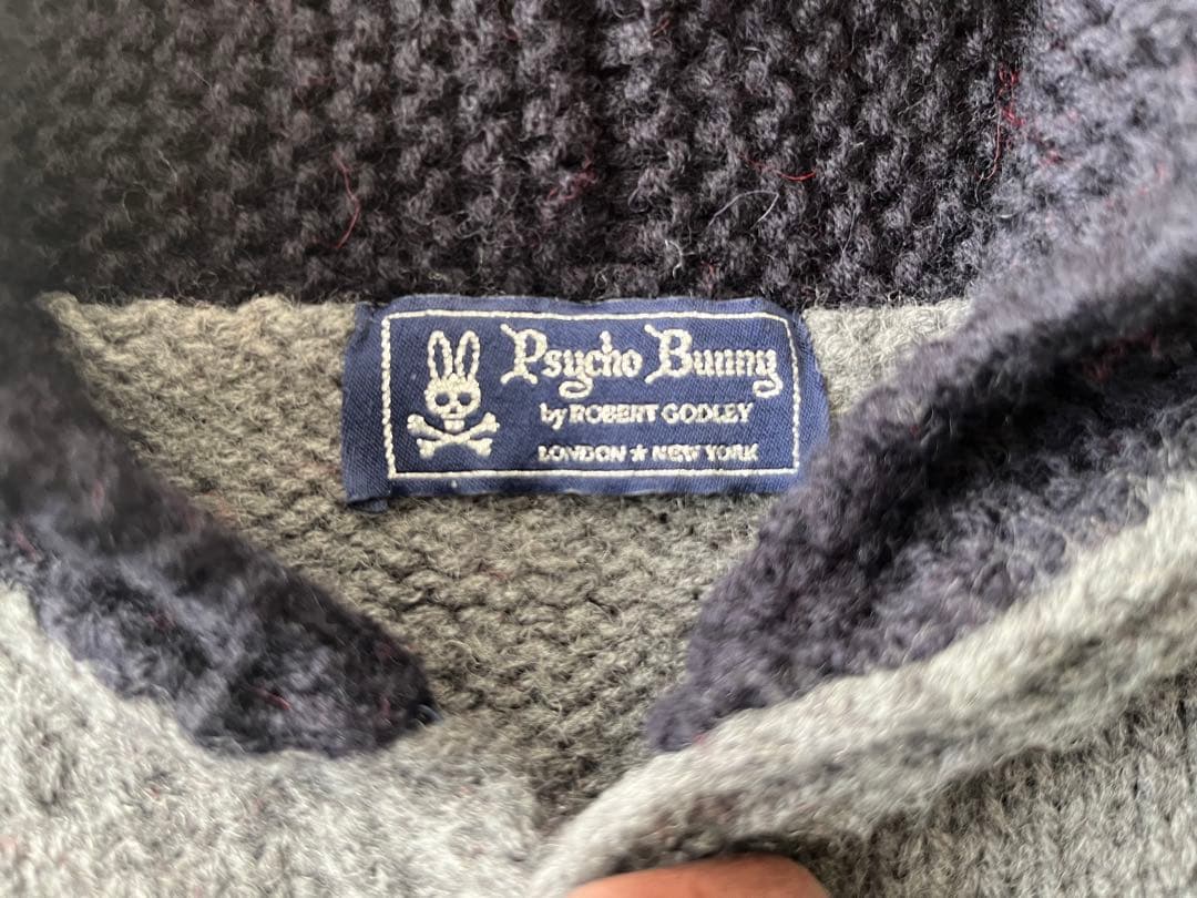 新品 Psycho Bunny サイコバニー ニットベスト L