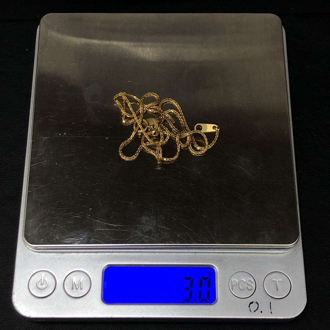 (A012801)K18 チェーン YG 18金 ネックレス