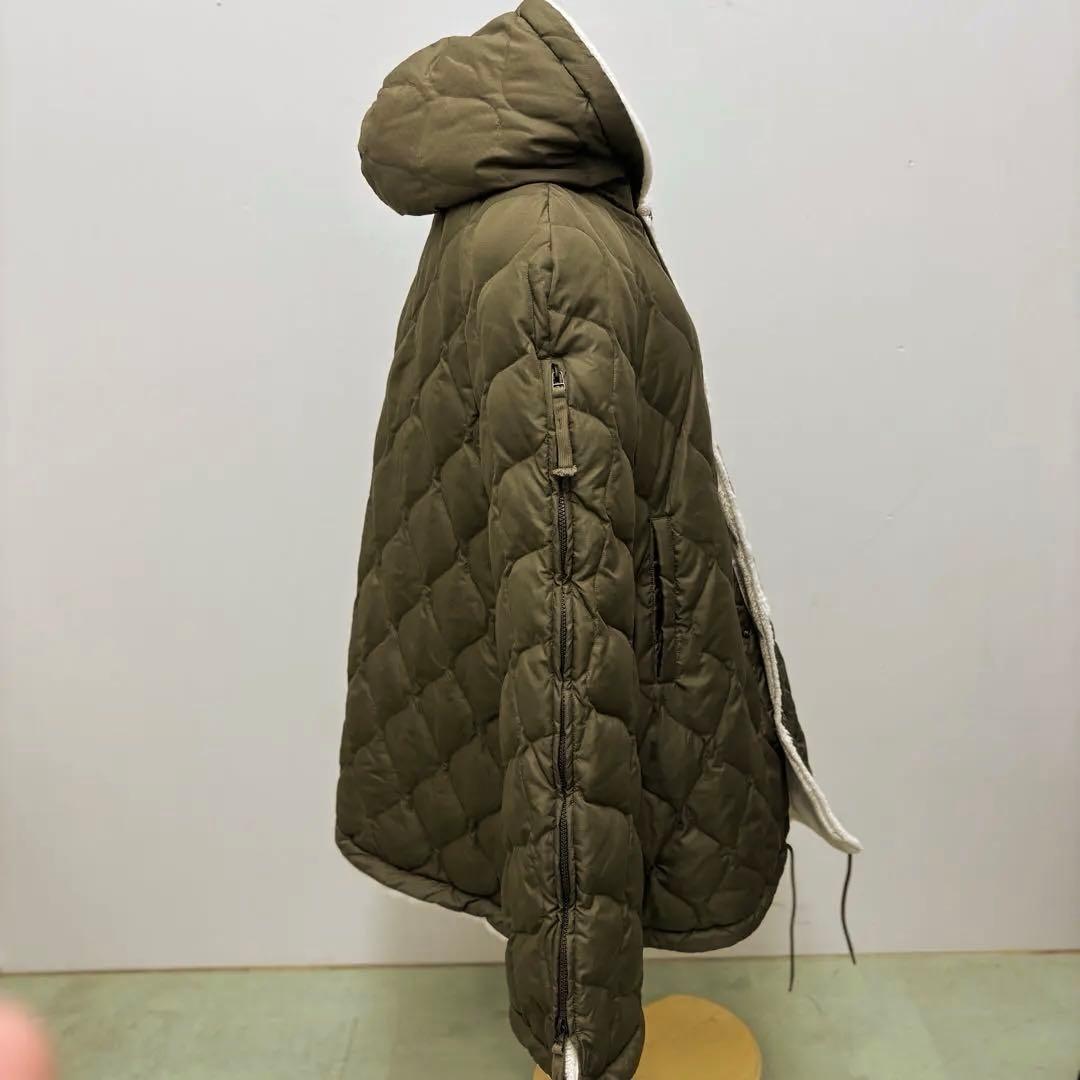 は*ん様 taionタイオン【新品】MILITARY キルティングダウンケープ