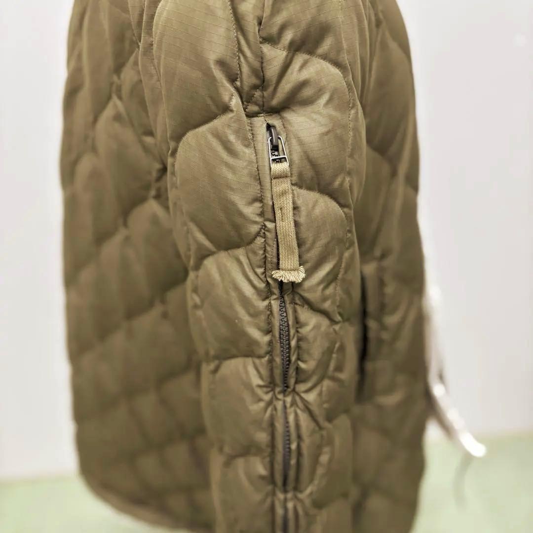 は*ん様 taionタイオン【新品】MILITARY キルティングダウンケープ