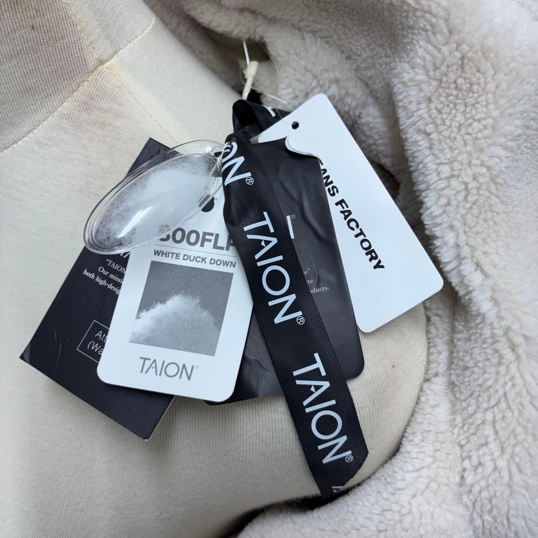 は*ん様 taionタイオン【新品】MILITARY キルティングダウンケープ